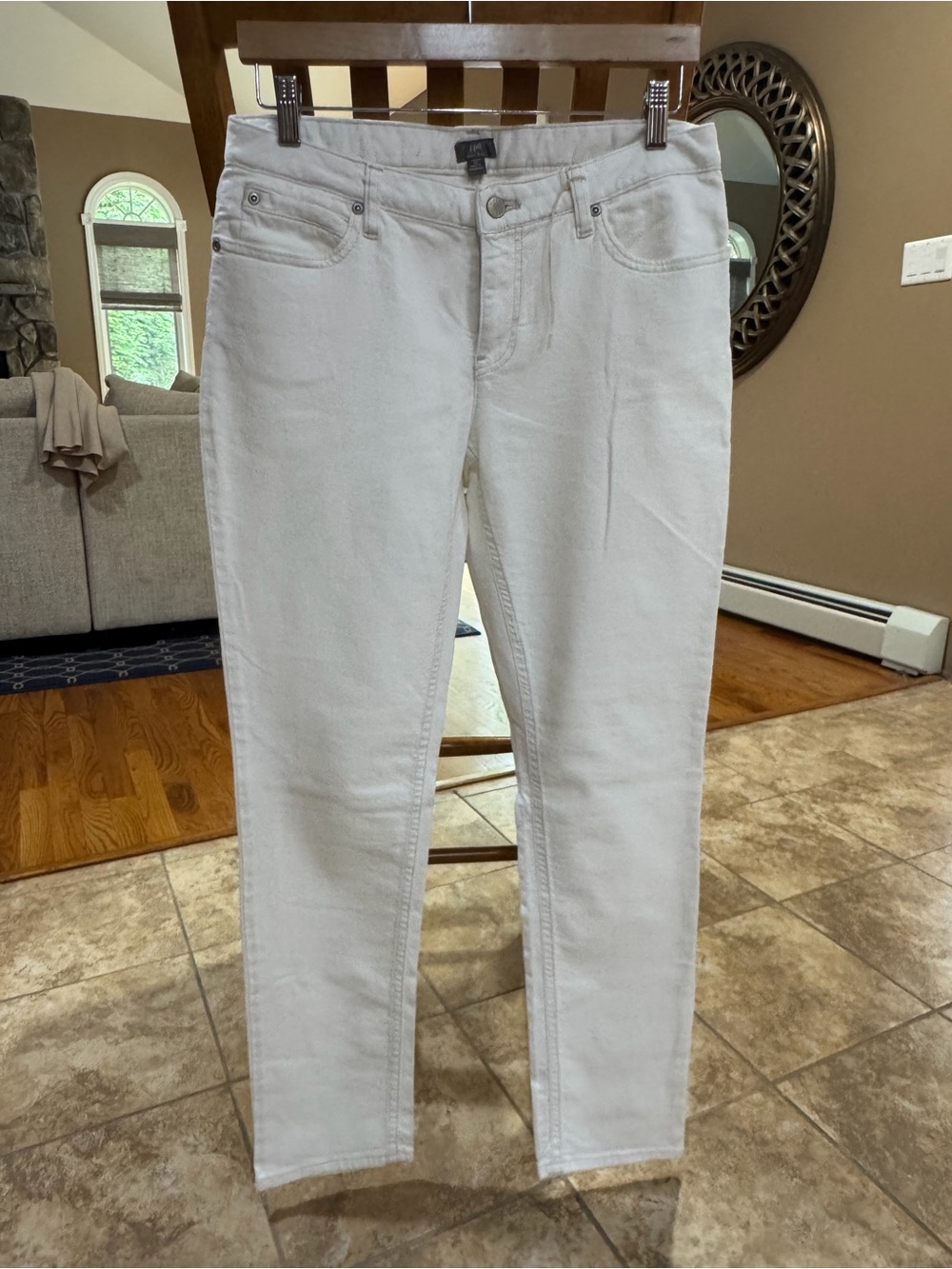 J. Jill White Straight Leg Pants